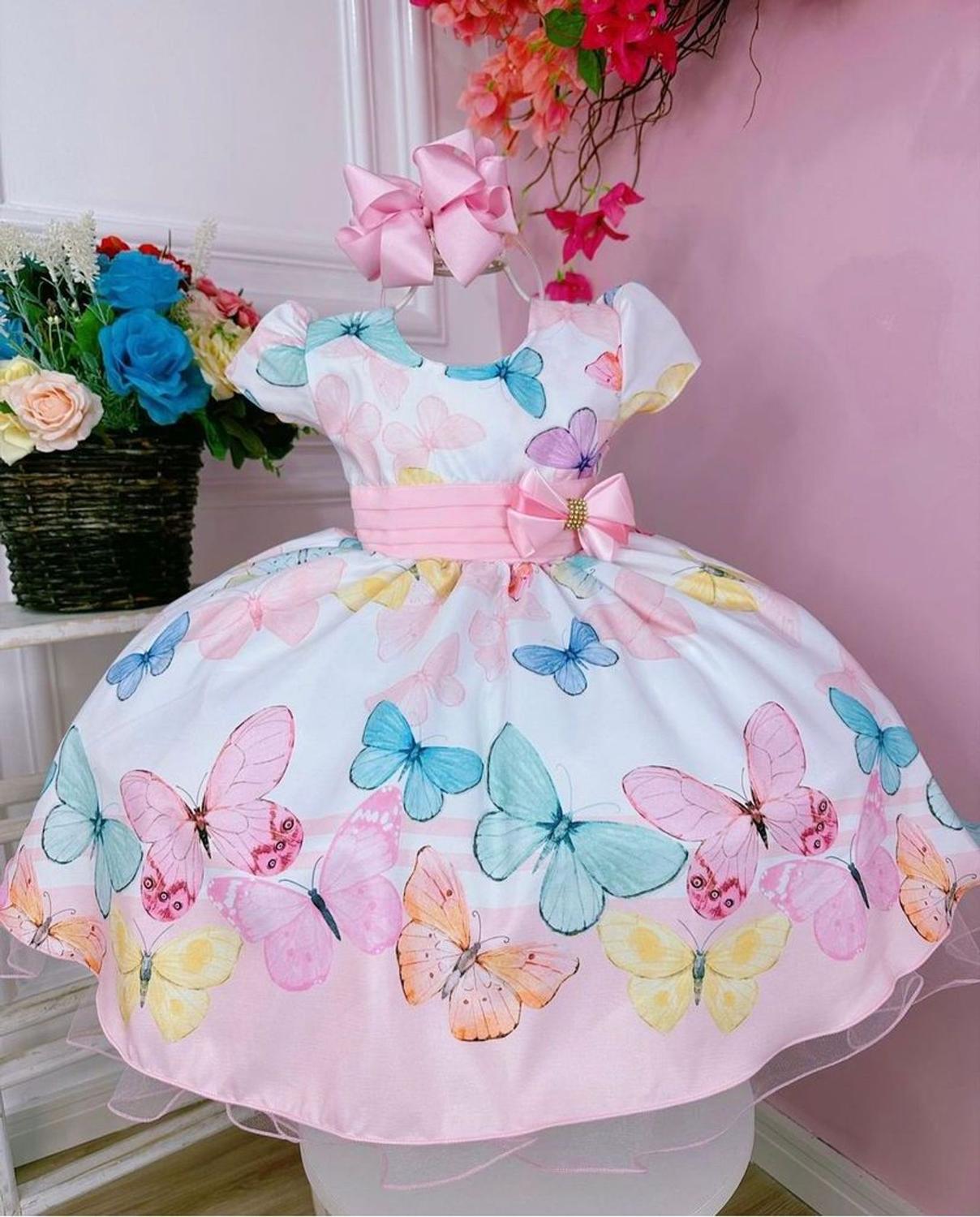 Jardim Encantado Vestido De Princesa Ano Mercado Livre Vestido