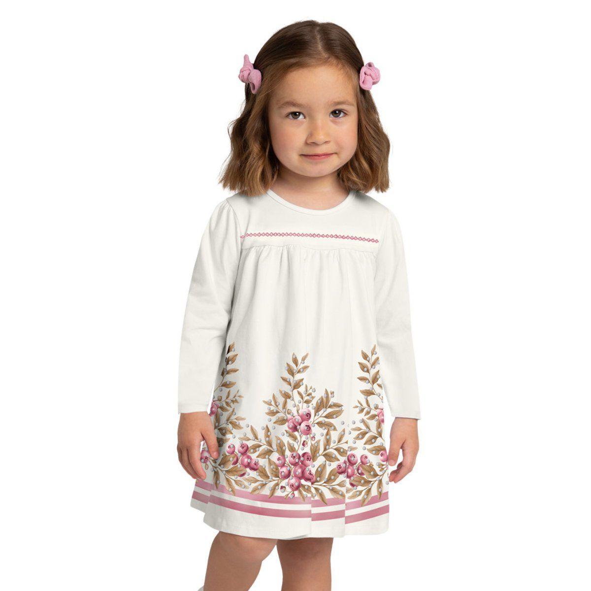 Kyly Loja De Roupa Infantil Milon Vestido Infantil Menina Inverno