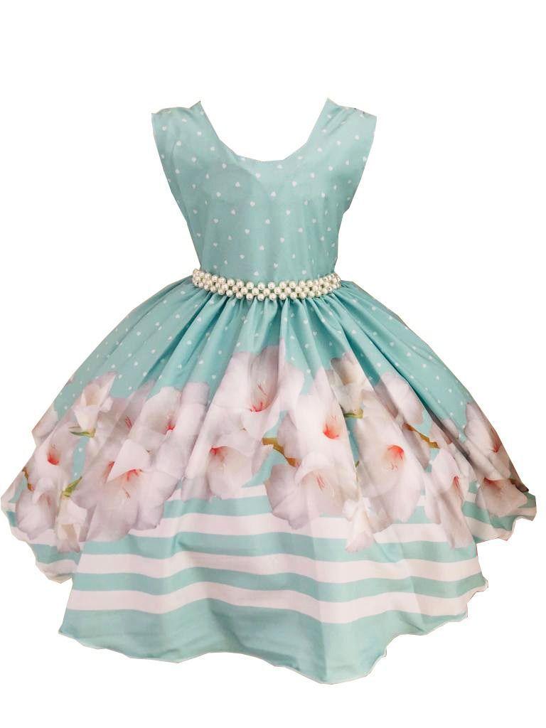 vestido infantil para casamento de dia