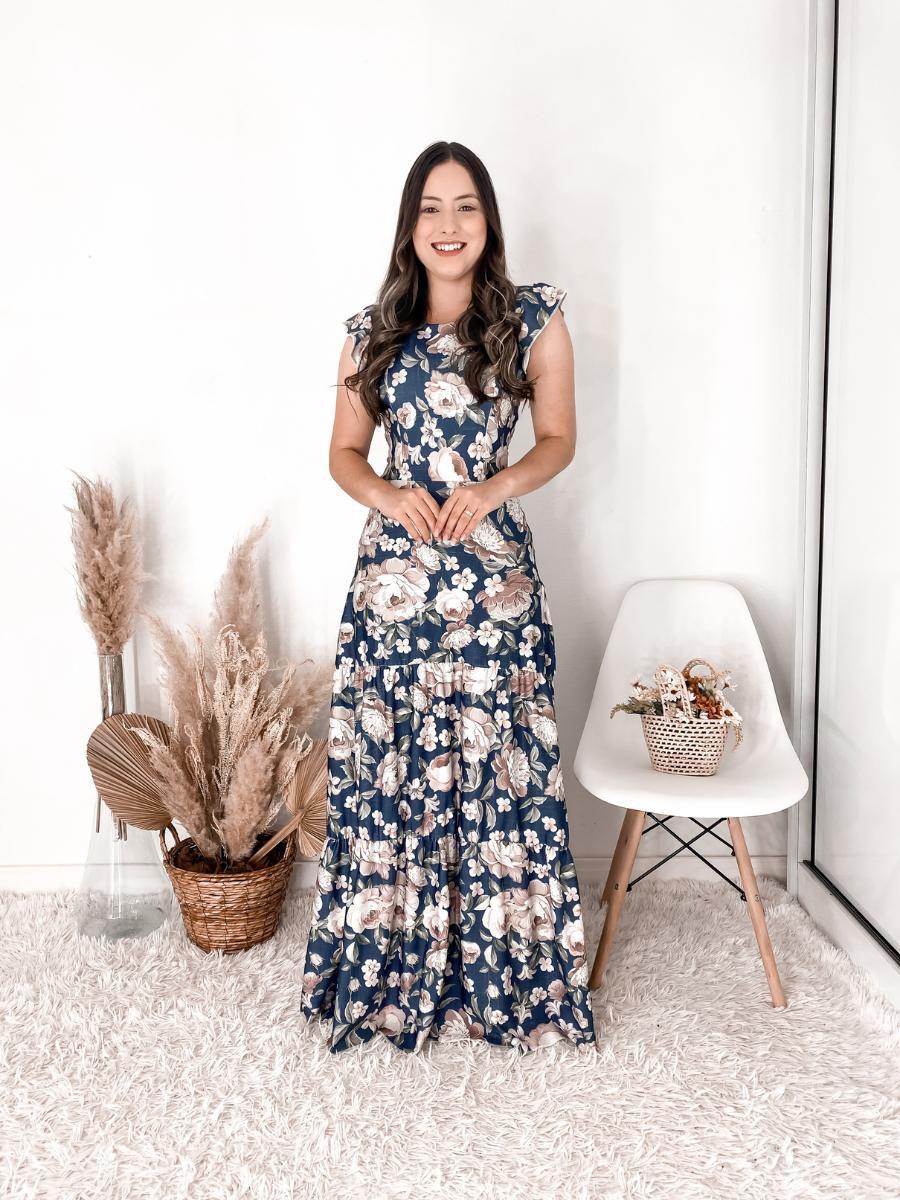 Estampado Floral Vestido Floral Vintage Elegantes Vestidos