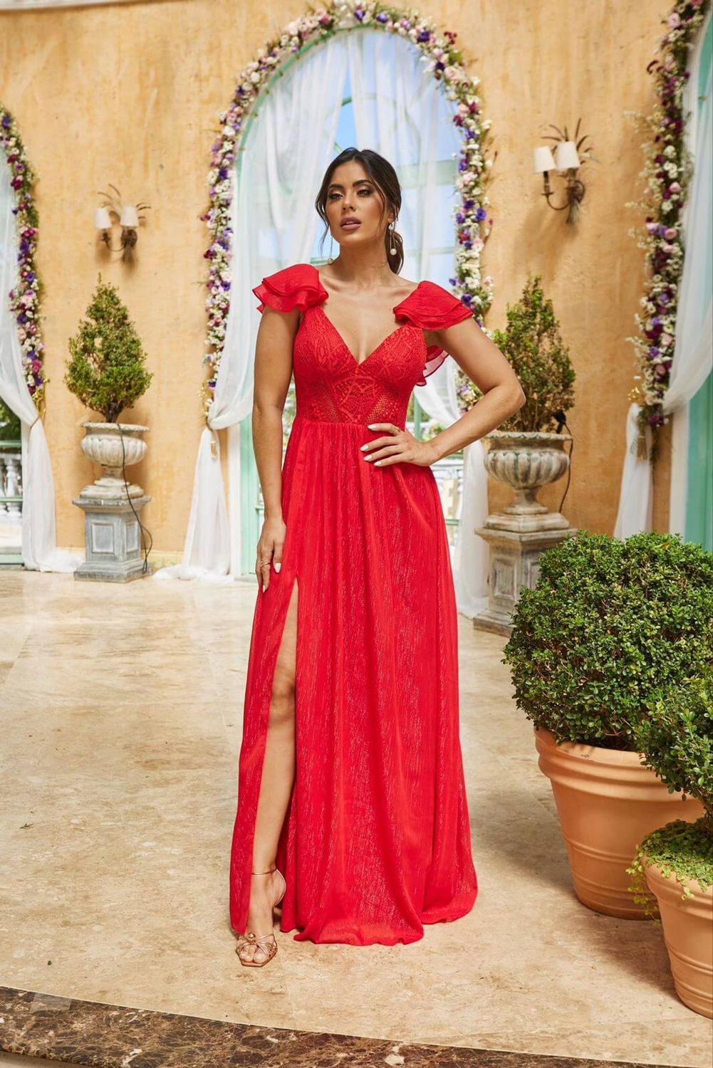 Chifon Vestidos Midi Seda Vestido Max Midi Em Chiffon Toque De