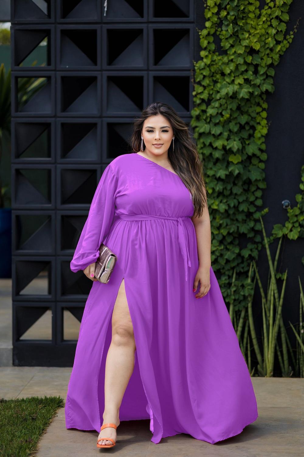 Vestido De Casamento Convidada Plus Size Vestido Formatura Vestido