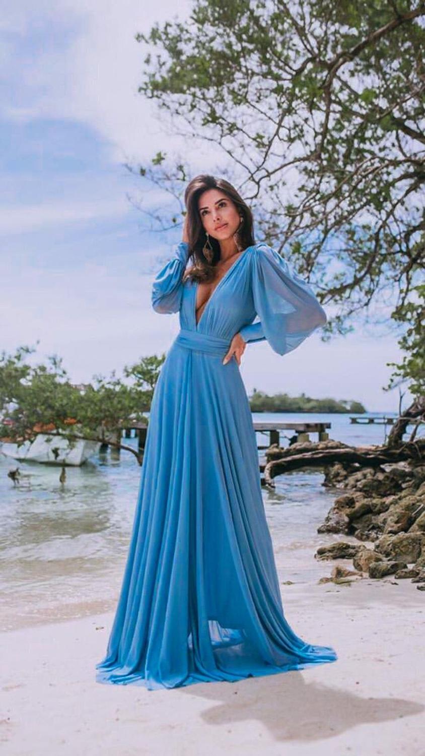 Foto de fashion vestido para madrinha de casamento