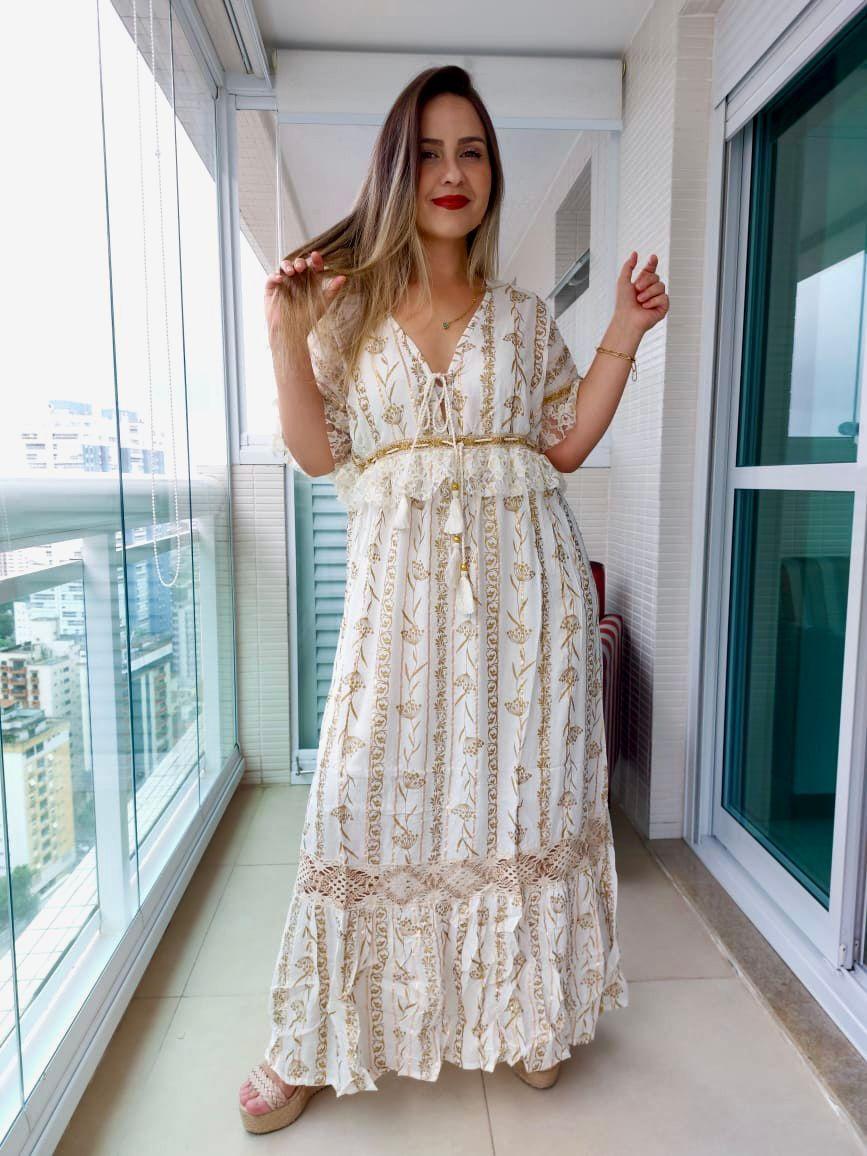 Boho Chic Palak Fashion Moda Indiana Moda Indiana Atacadao De - Main Image