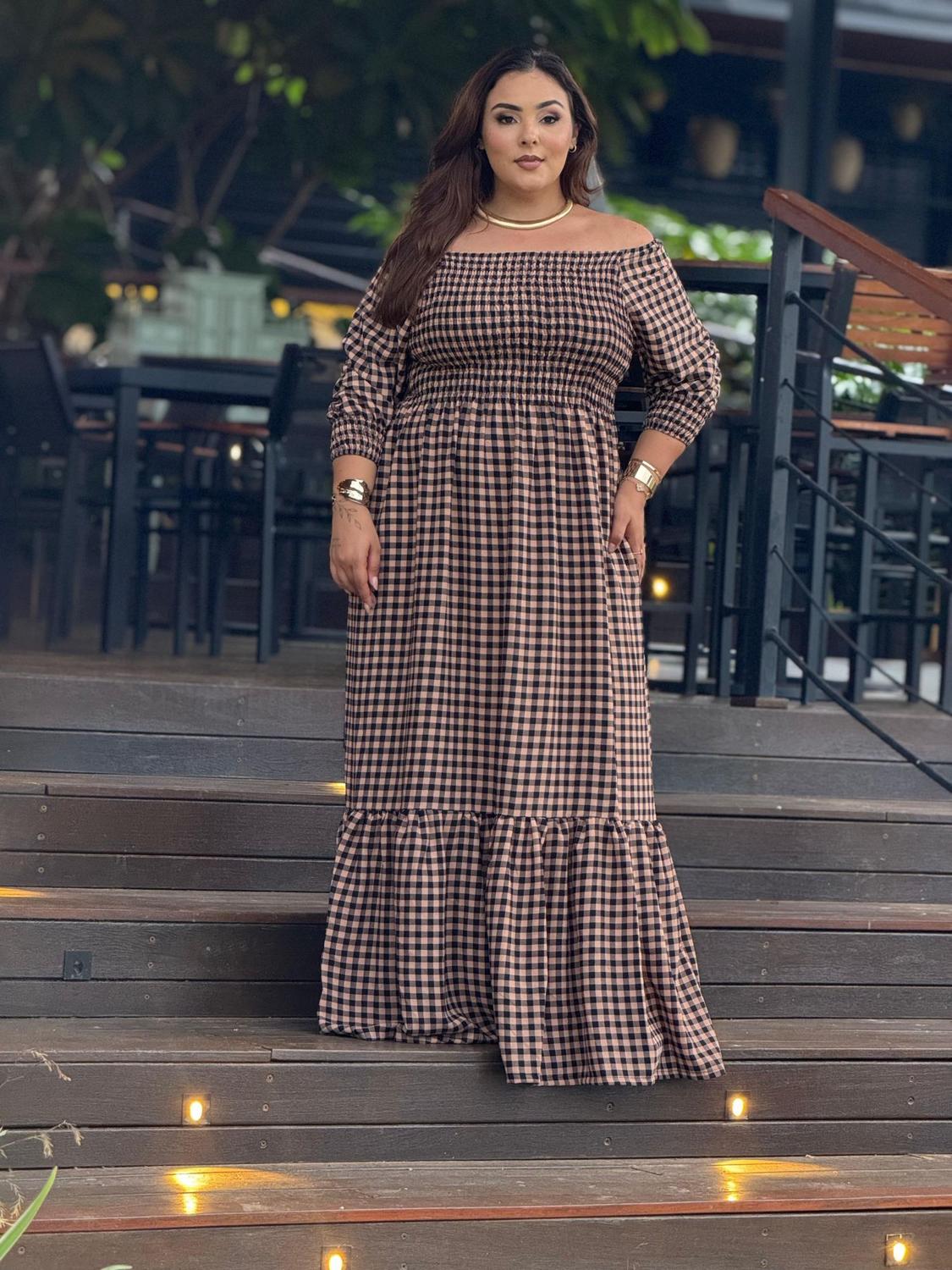 Xadrez Moda Inverno 2019 Feminina Vestidos Xadrez Inverno 2019 2025