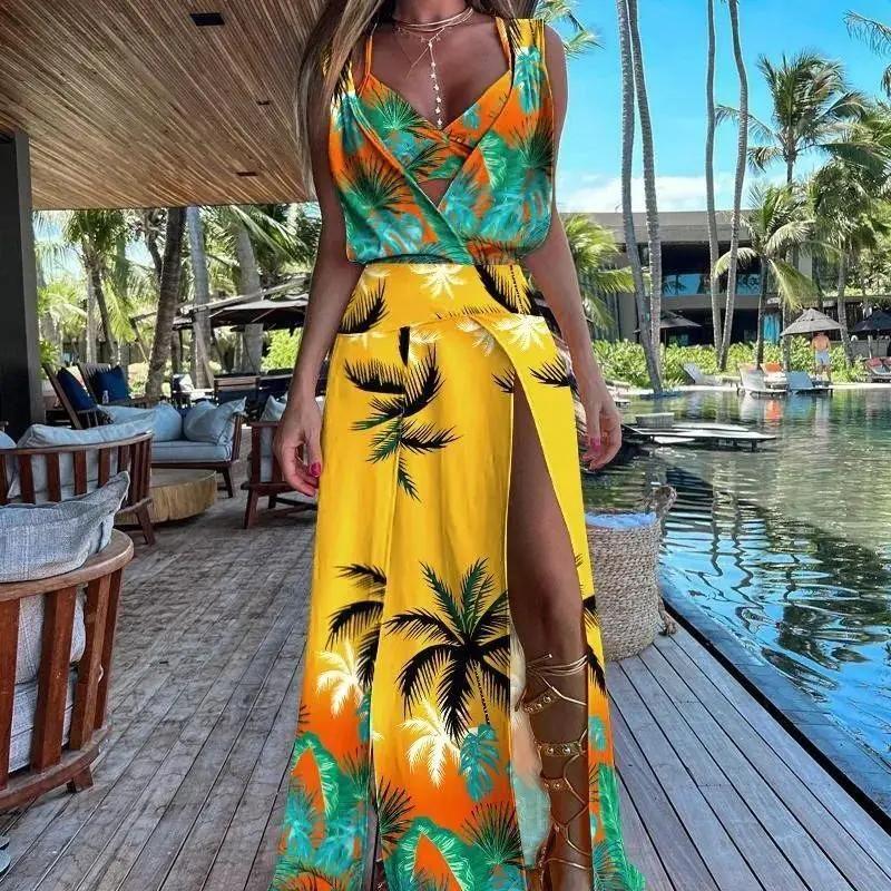 Vestido Midi Vestido Casual Estampado Vestido Midi Estampado