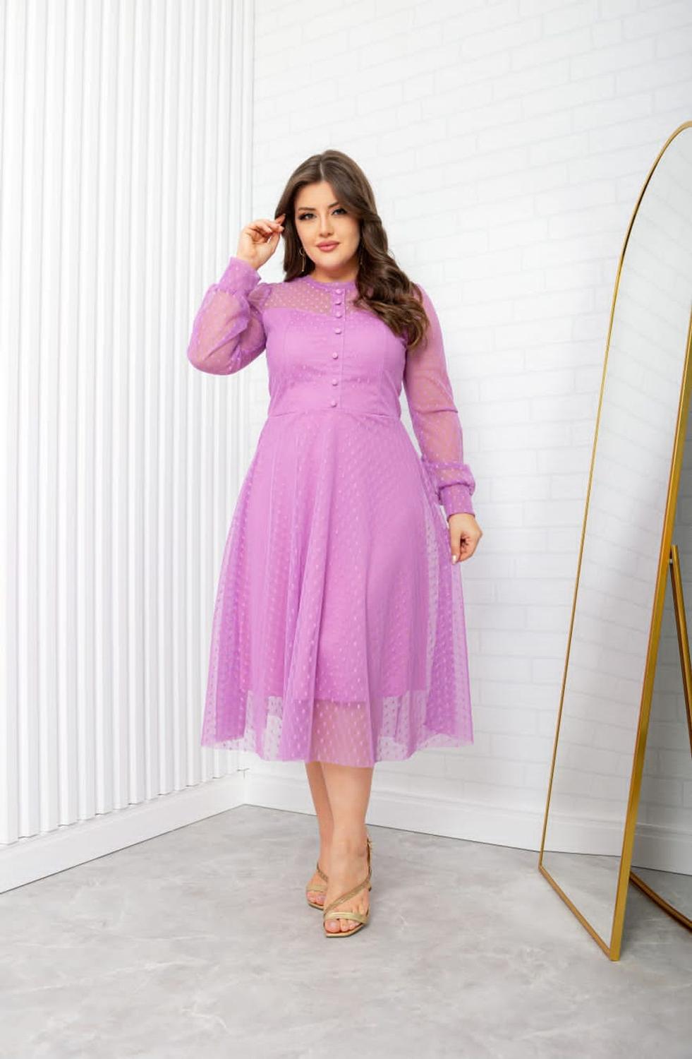 Vestido Evangélico Vestido Midi Rodado Rosa Vestido Rosa Vestido