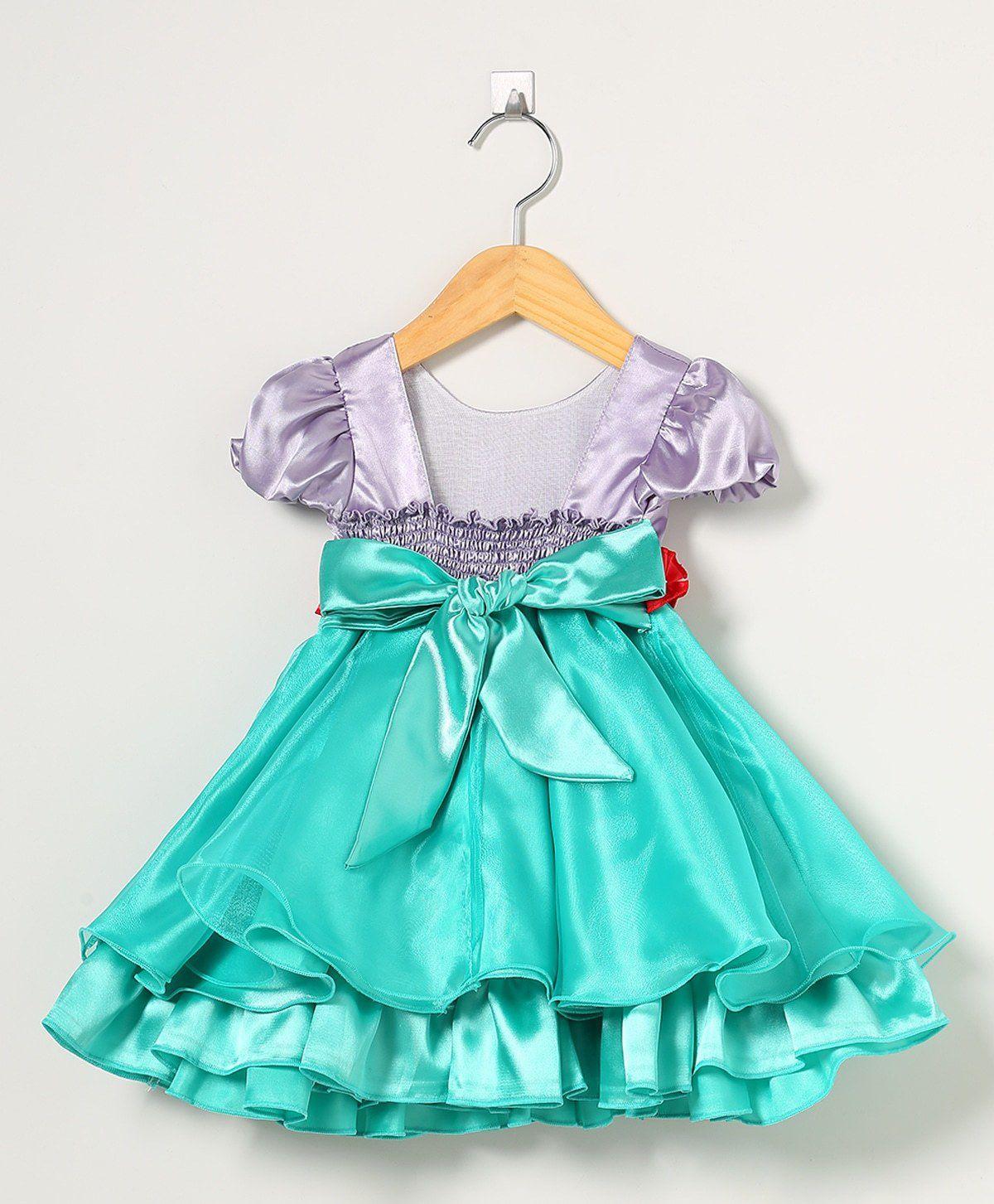 vestido de aniversário da ariel