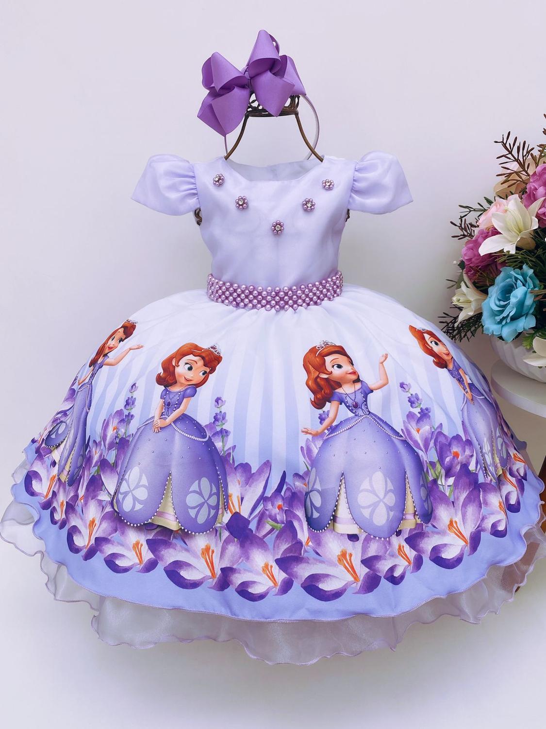 Vestido Princesa Sofia - PaiPee