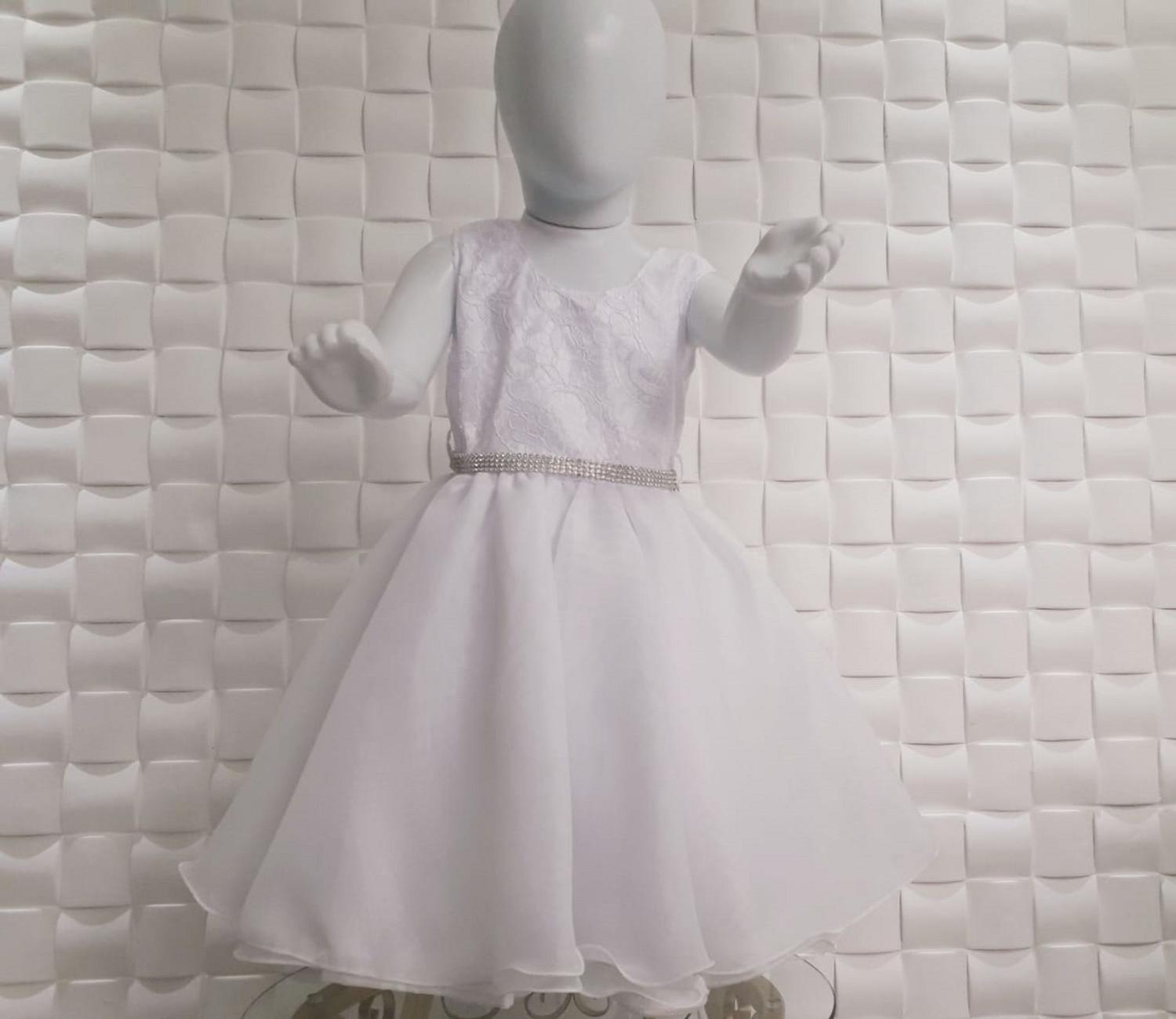 vestido de batizado de 2 anos