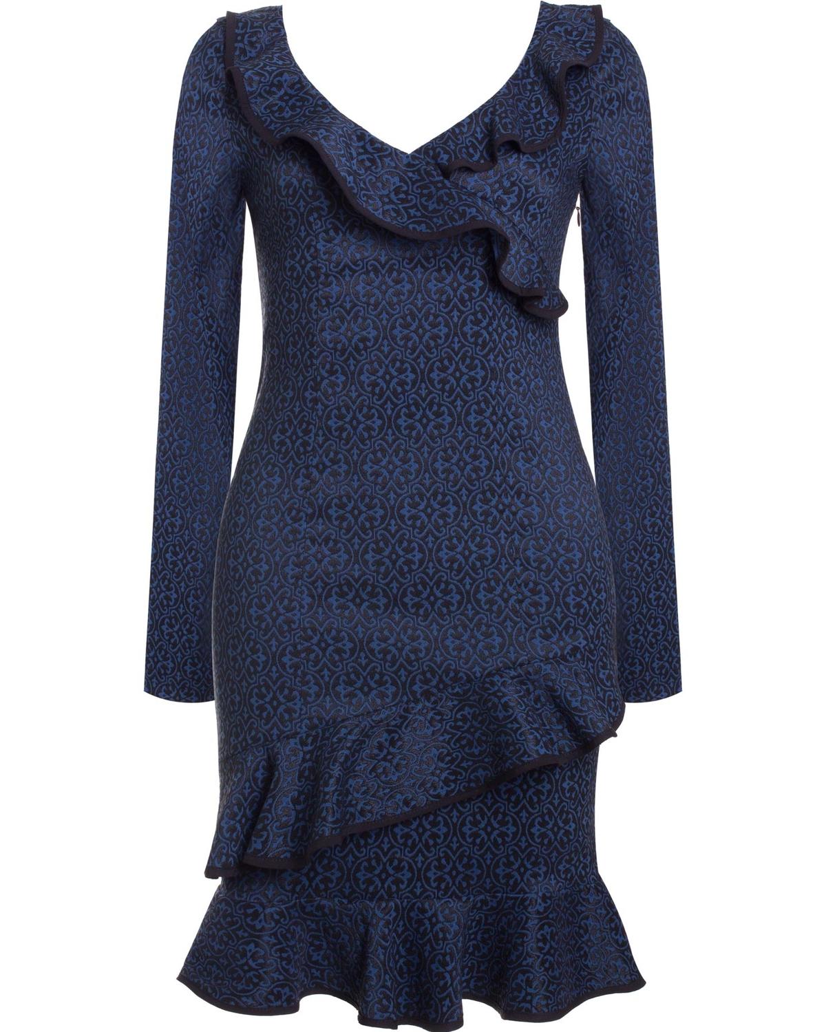 vestido social manga comprida