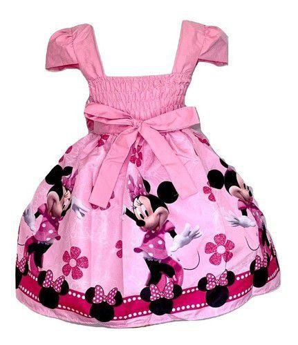 vestido tematico minnie