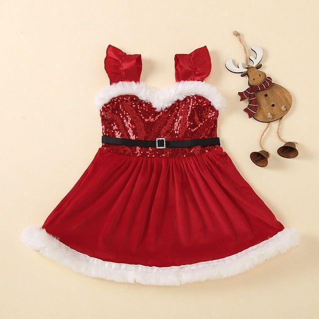 Vestido Vermelho Mamãe Noel Natal - Joaninha Baby - Moda Infantil -  Magazine Luiza