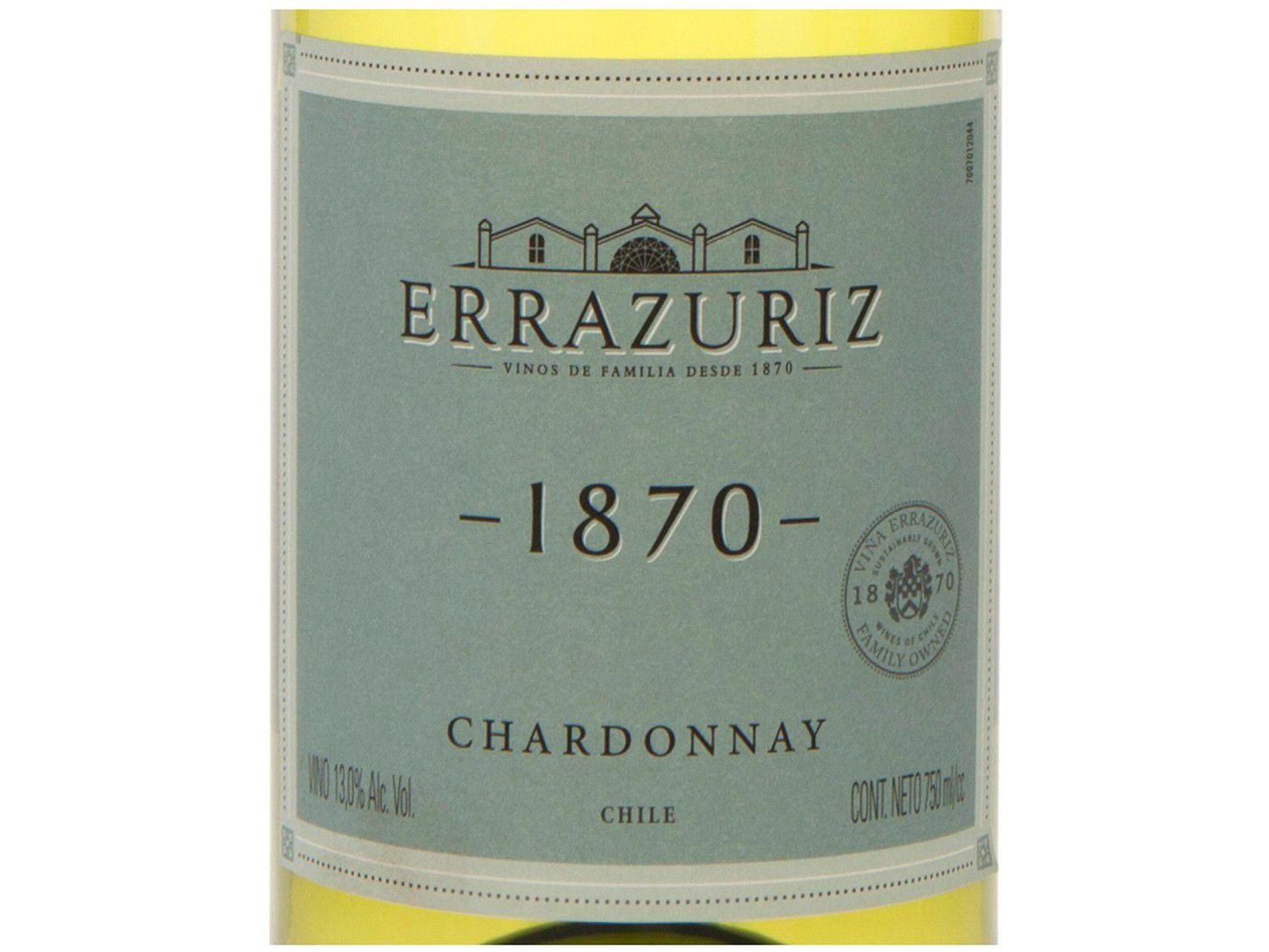 Vinho Branco Seco Errazuriz 1870 Chardonnay