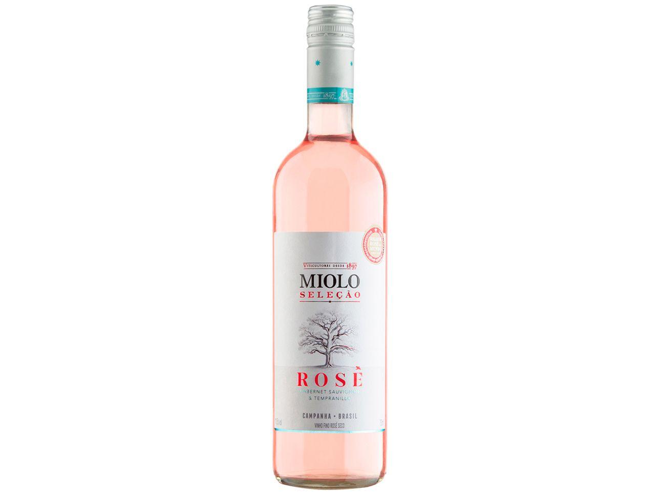 Vinho Rosé Seco Miolo Seleção Brasil 750ml