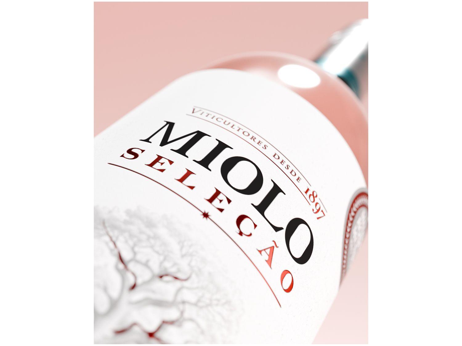 Vinho Rosé Seco Miolo Seleção Brasil 750ml