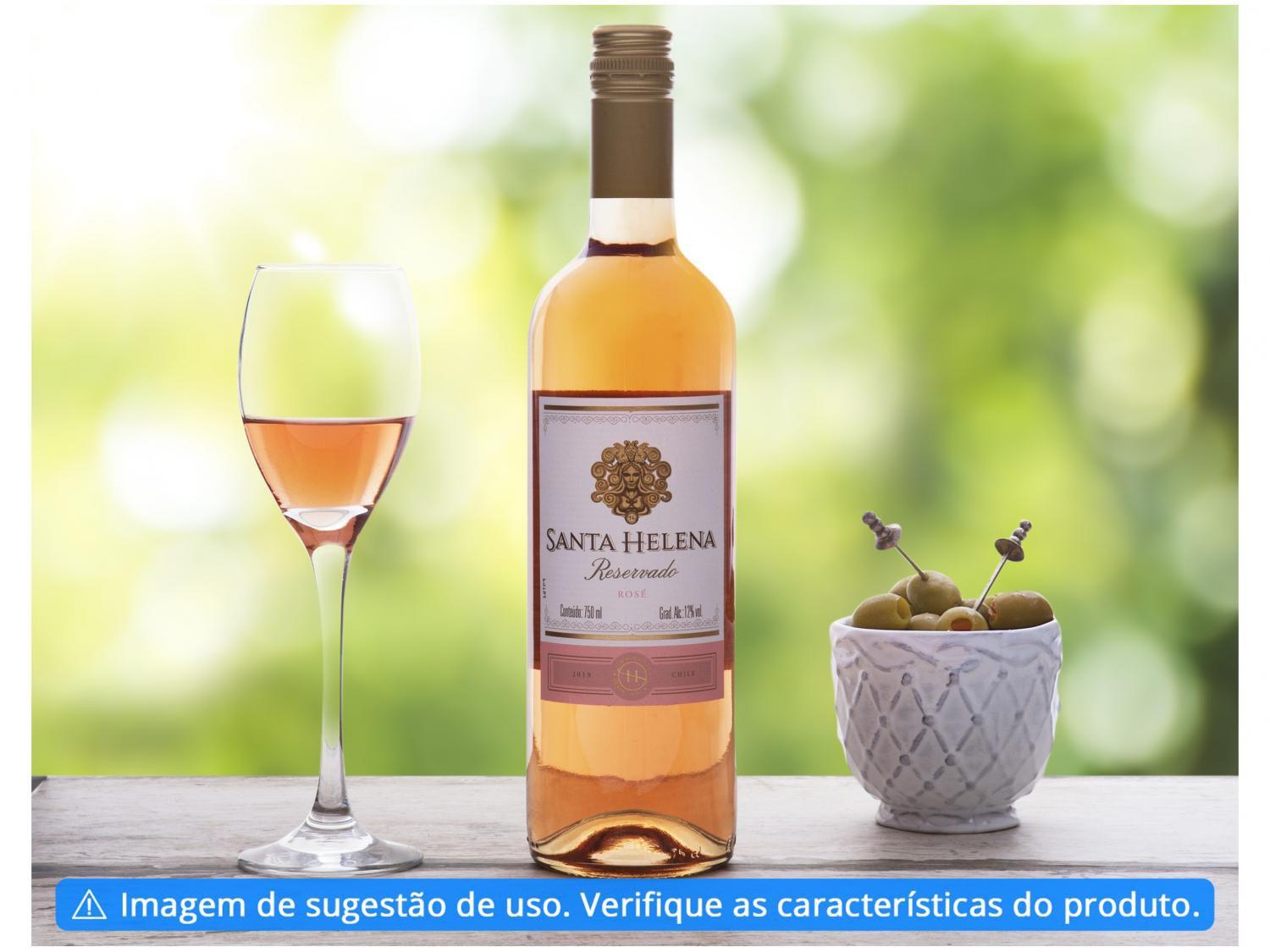 Vinho Rosé Seco Santa Helena Reservado 750ml