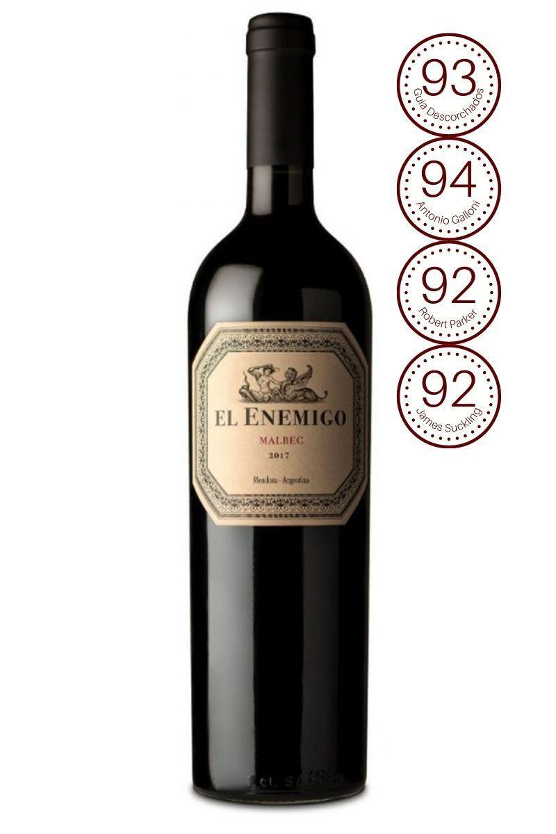 Vinho Tinto Argentino El Enemigo Malbec 2018 - Vinho - Magazine Luiza