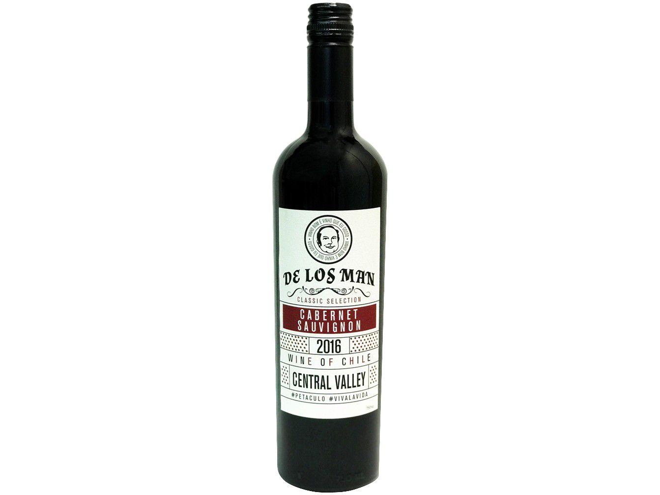 Vinho Tinto Meio Seco De Los Man