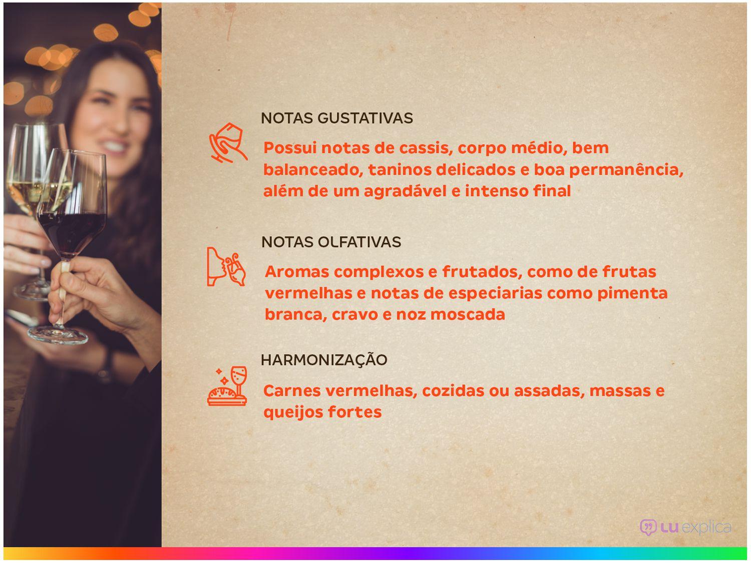 Vinho Tinto Meio Seco De Los Man