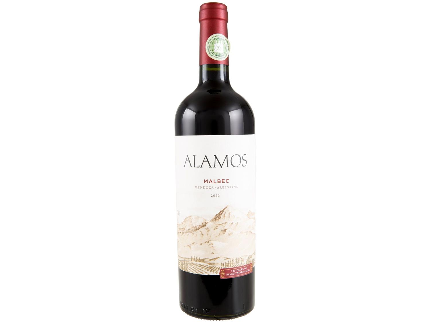 Vinho Tinto Seco Alamos Malbec Argentina 750ml