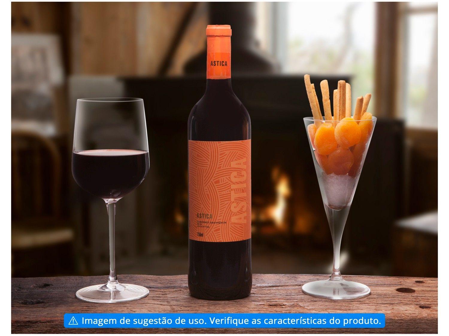 Vinho Tinto Seco Astica Cabernet Sauvignon 750ml