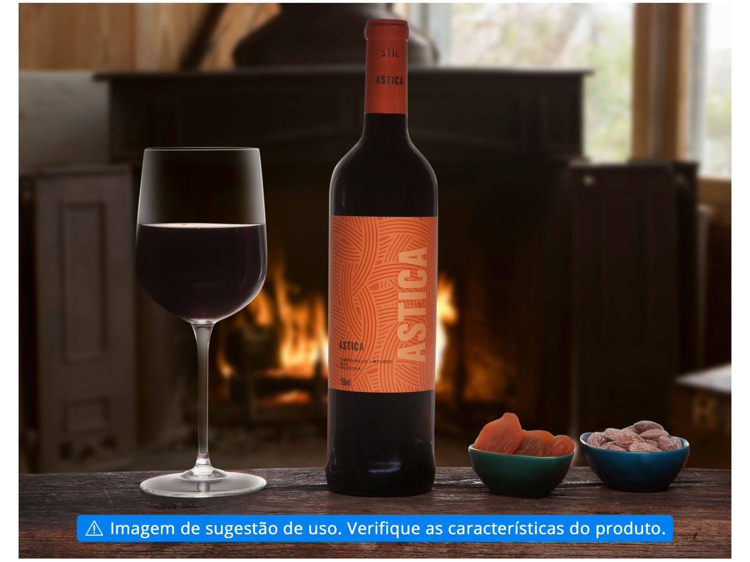 Vinho Tinto Seco Astica Tempranillo Malbec 750ml