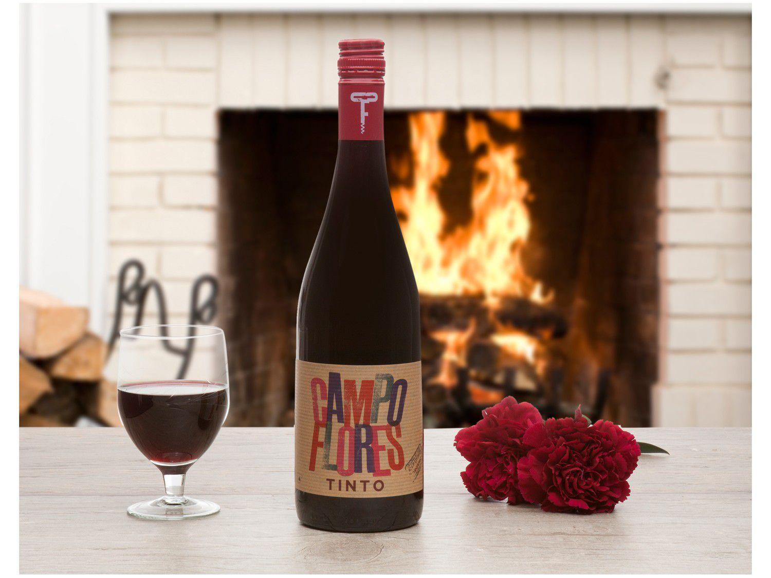 Vinho Tinto Seco Campo Flores 750ml