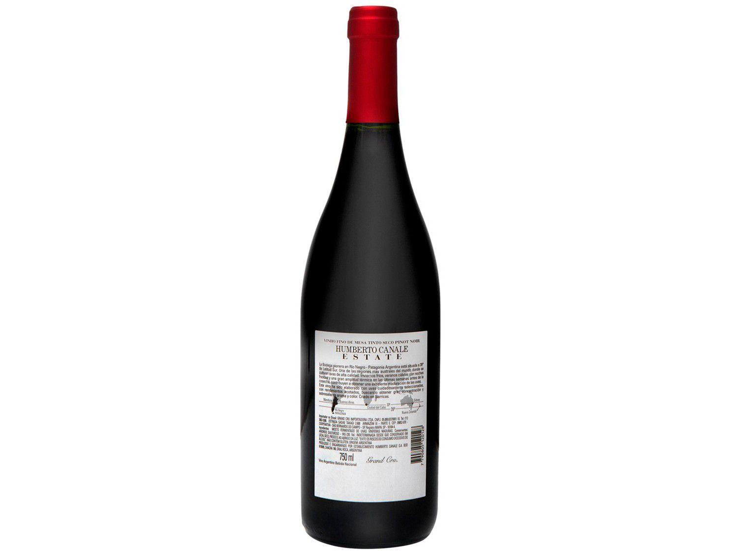 Vinho Tinto Seco Humberto Canale Estate Pinot Noir