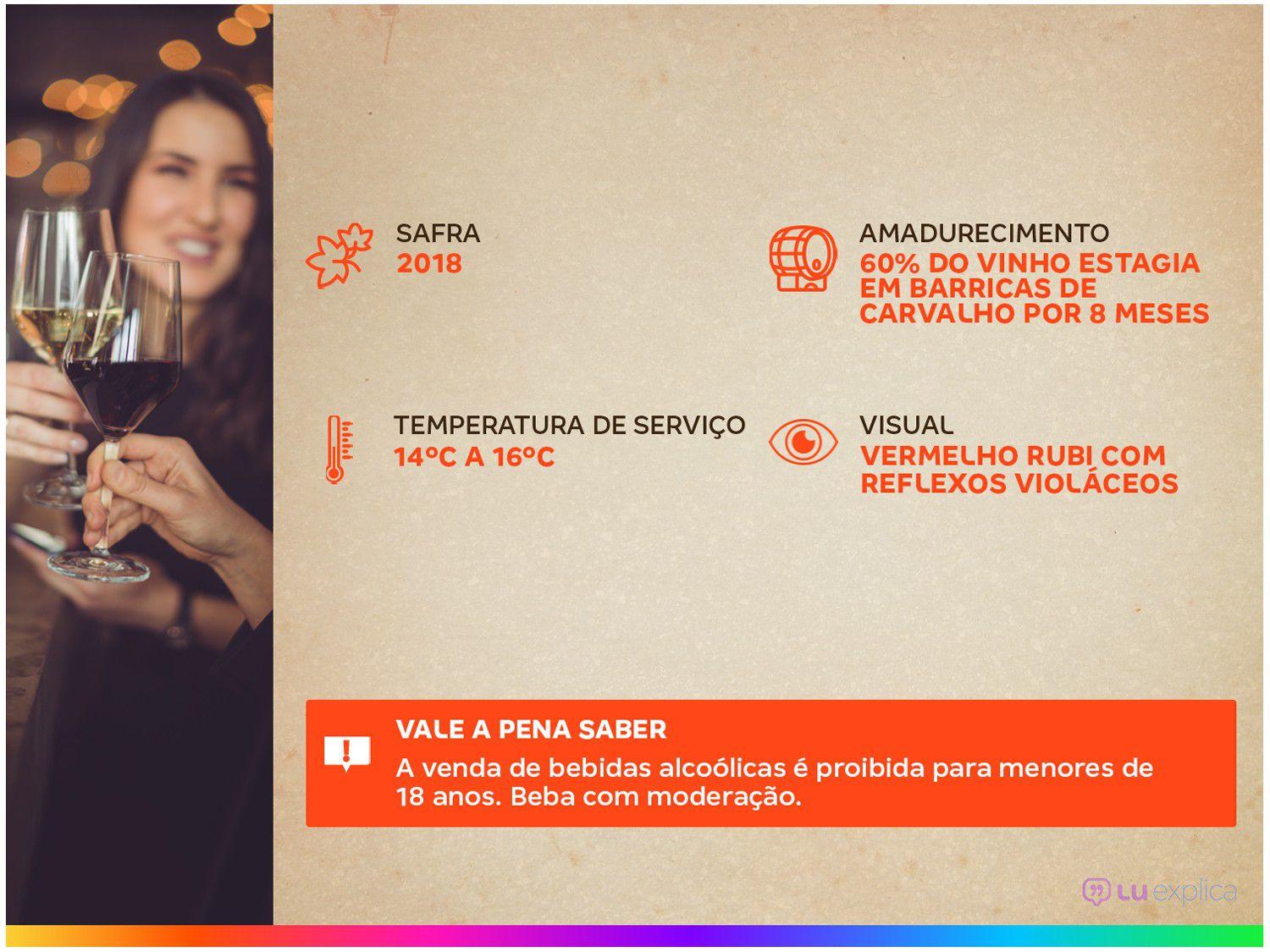 Vinho Tinto Seco La Celia Malbec Reserva 750ml