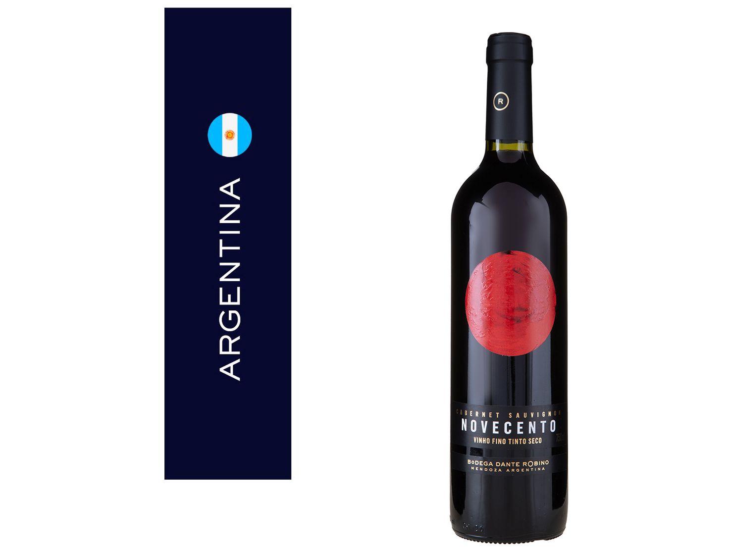 Vinho Tinto Seco Novecento Argentina 750ml