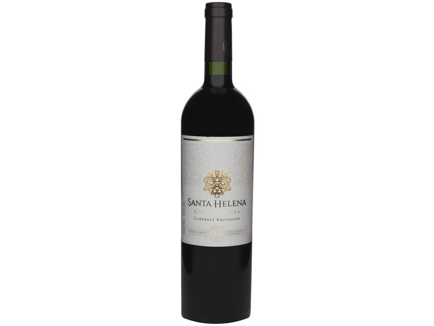 Vinho Tinto Seco Santa Helena Gran Reserva Cabernet Sauvignon 2018 750ml
