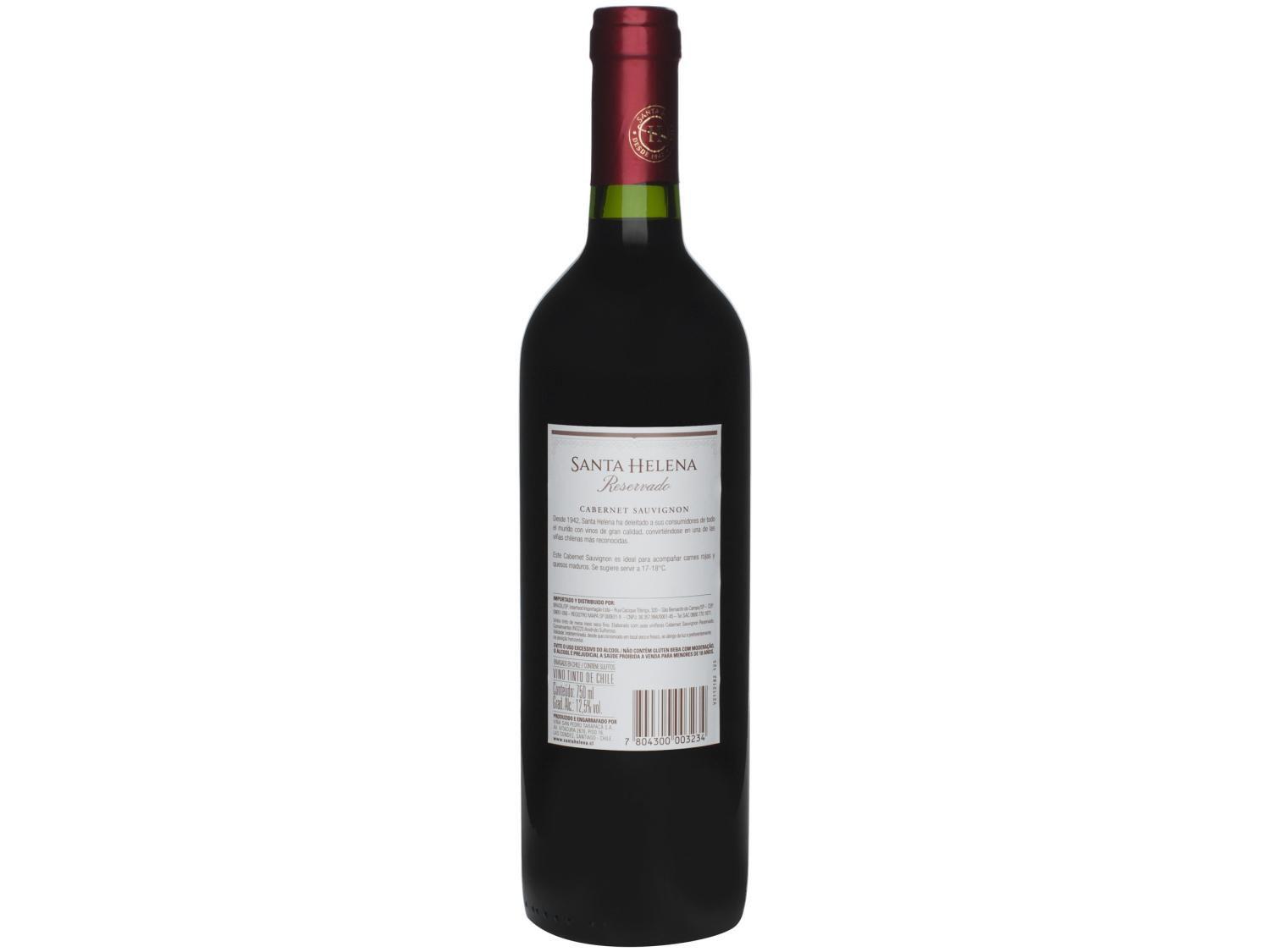 Vinho Tinto Seco Santa Helena Reservado