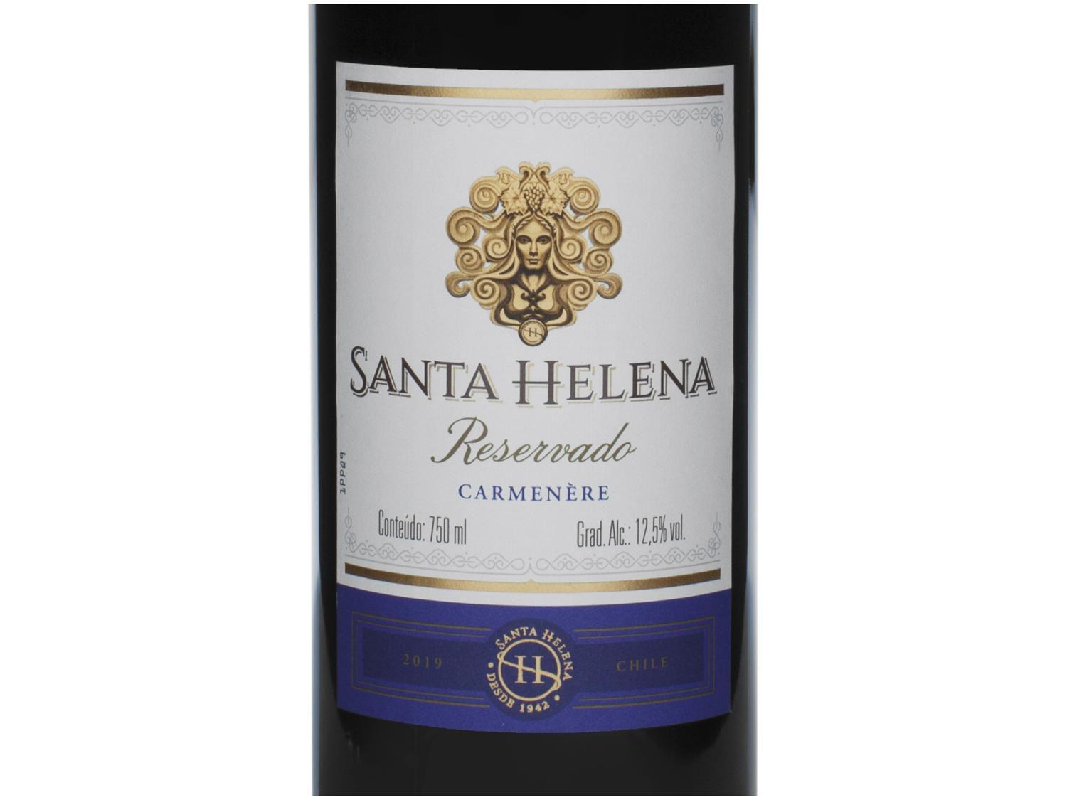 Vinho Tinto Seco Santa Helena Reservado Carmenère
