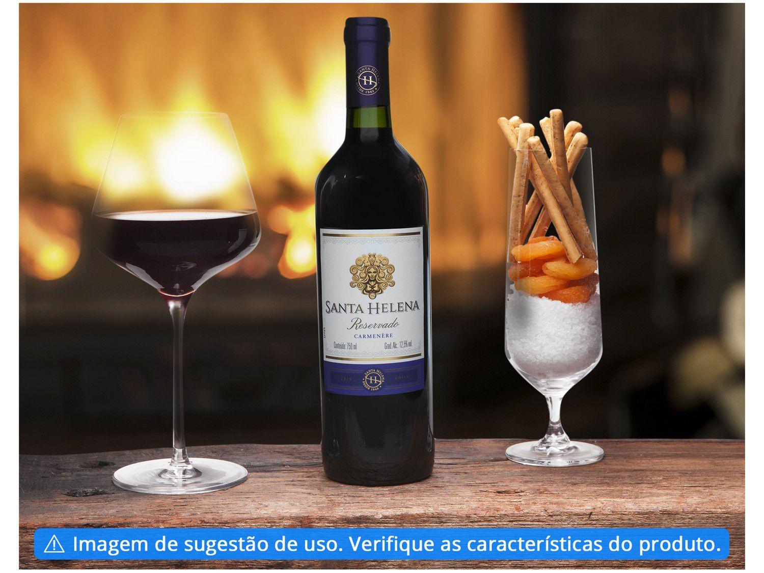 Vinho Tinto Seco Santa Helena Reservado Carmenère