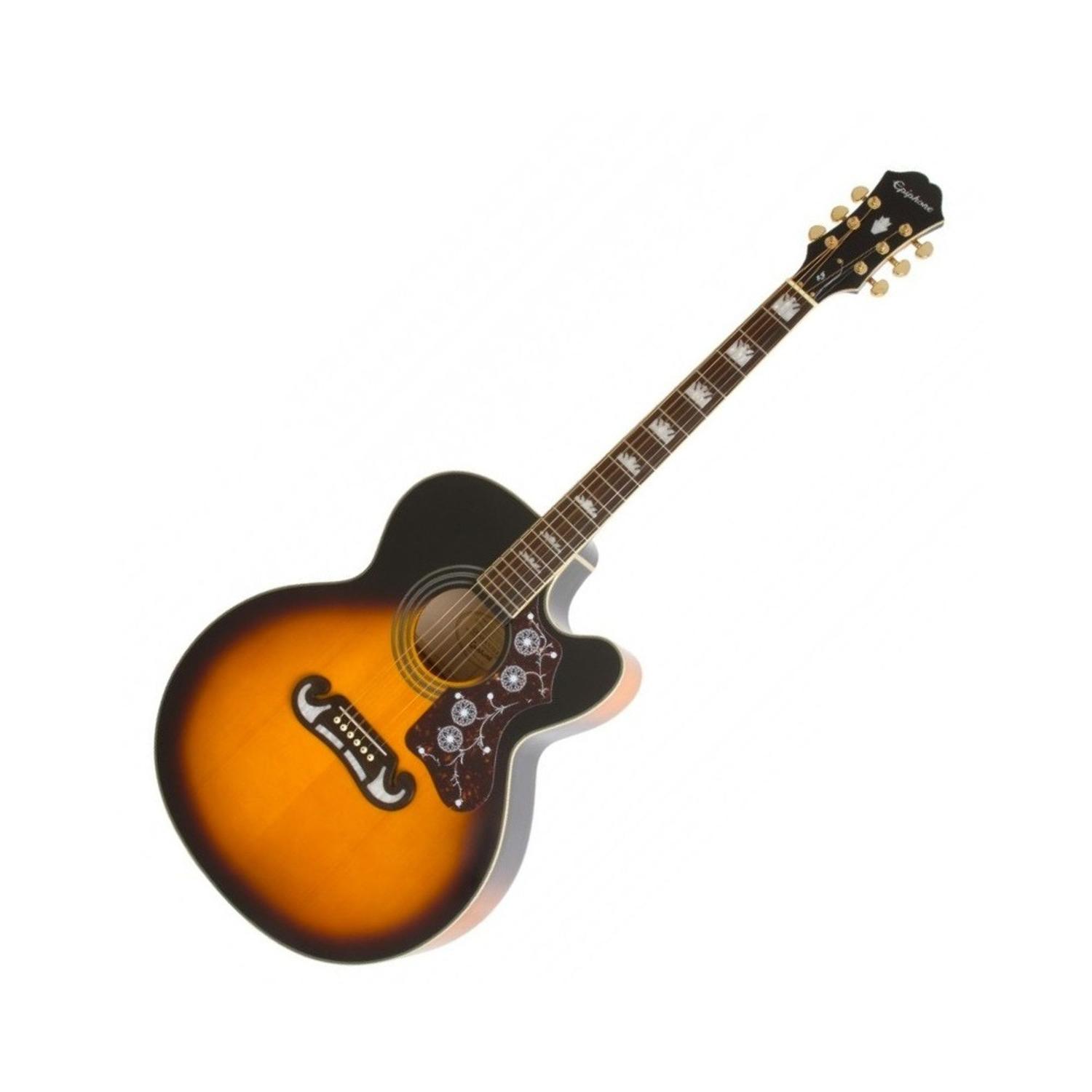 Viol?o Epiphone Ej200ce Gold Vs 