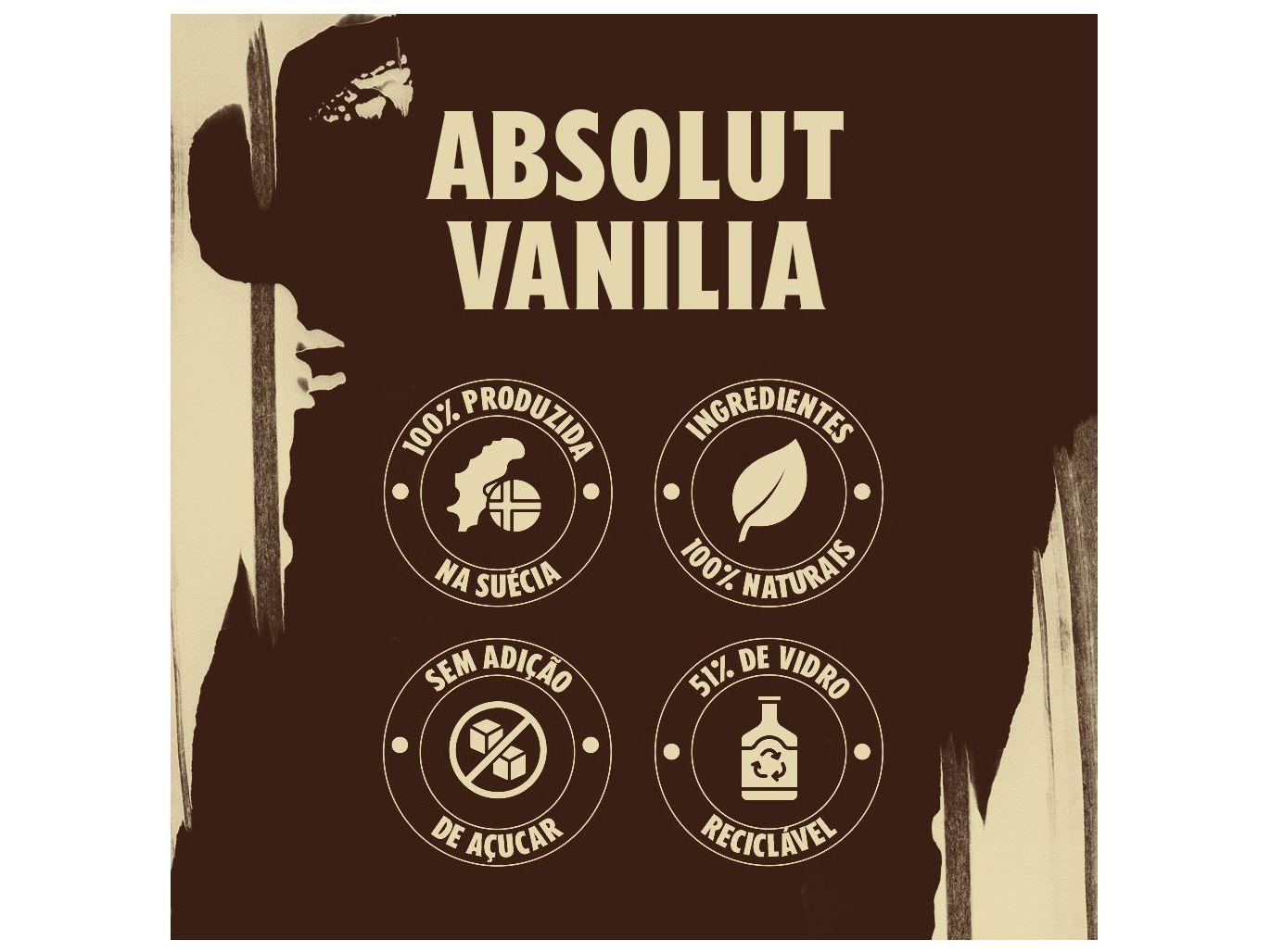 Vodka Absolut Baunilha Vanilla 750ml