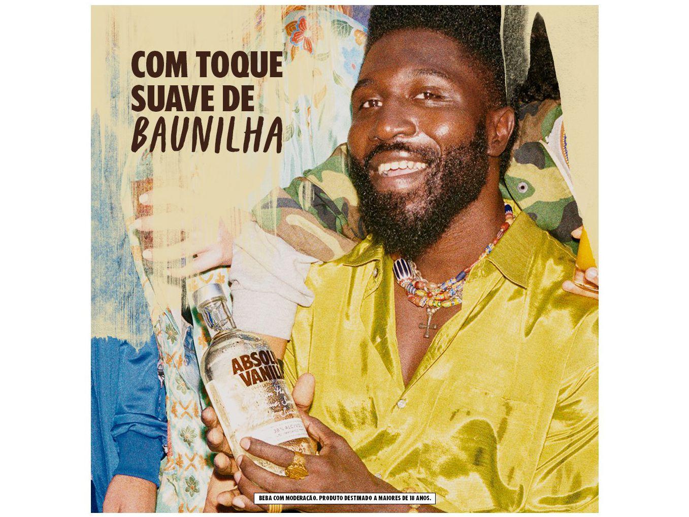 Vodka Absolut Baunilha Vanilla 750ml