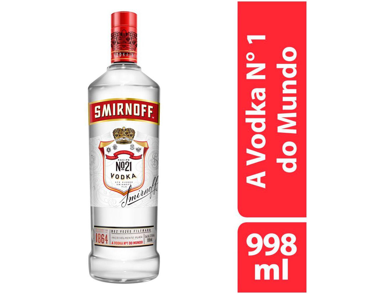 Vodka Smirnoff Red Original 998ml