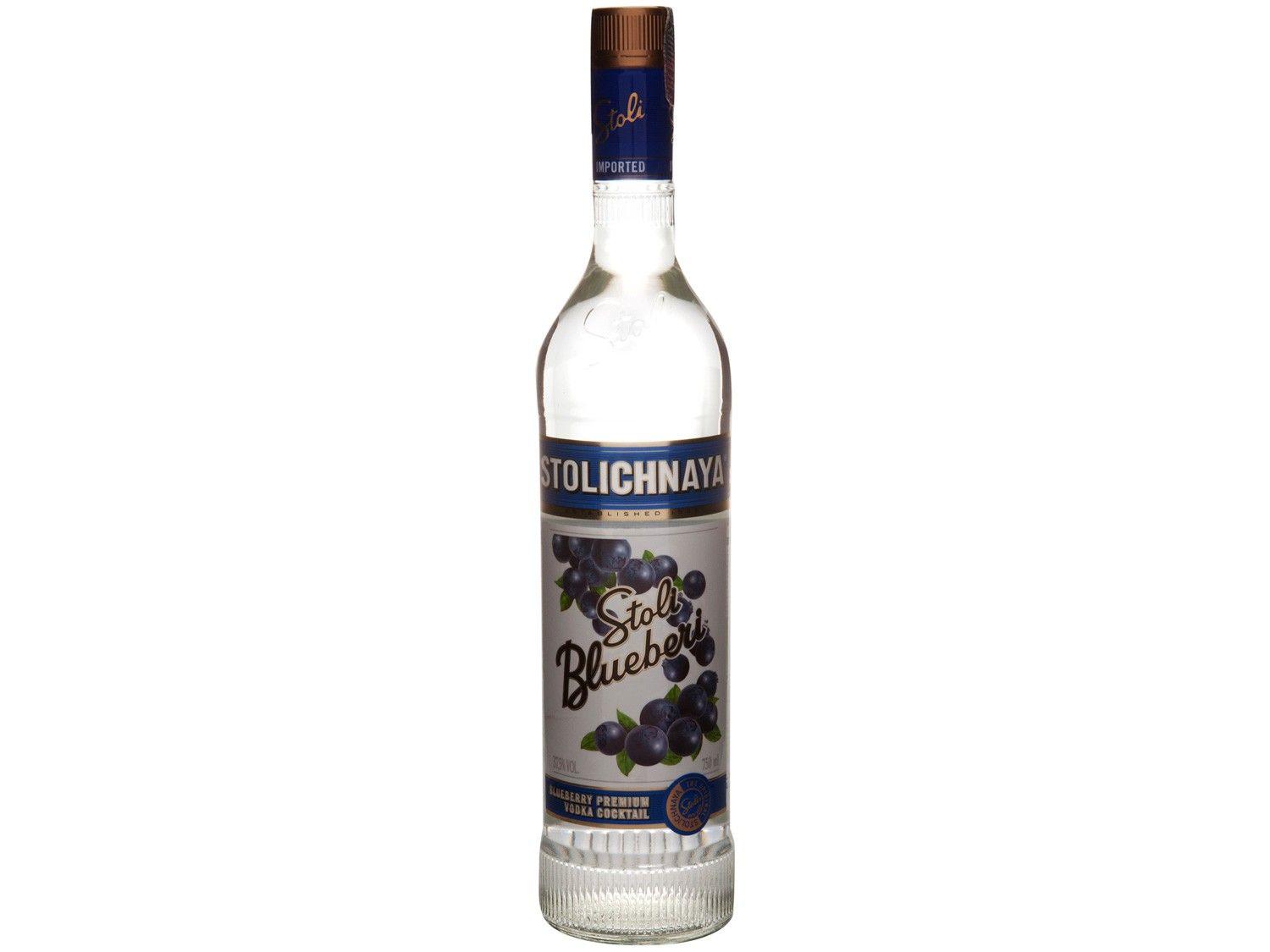 Vodka Stolichnaya Mirtilo Stoli Blueberi 750ml