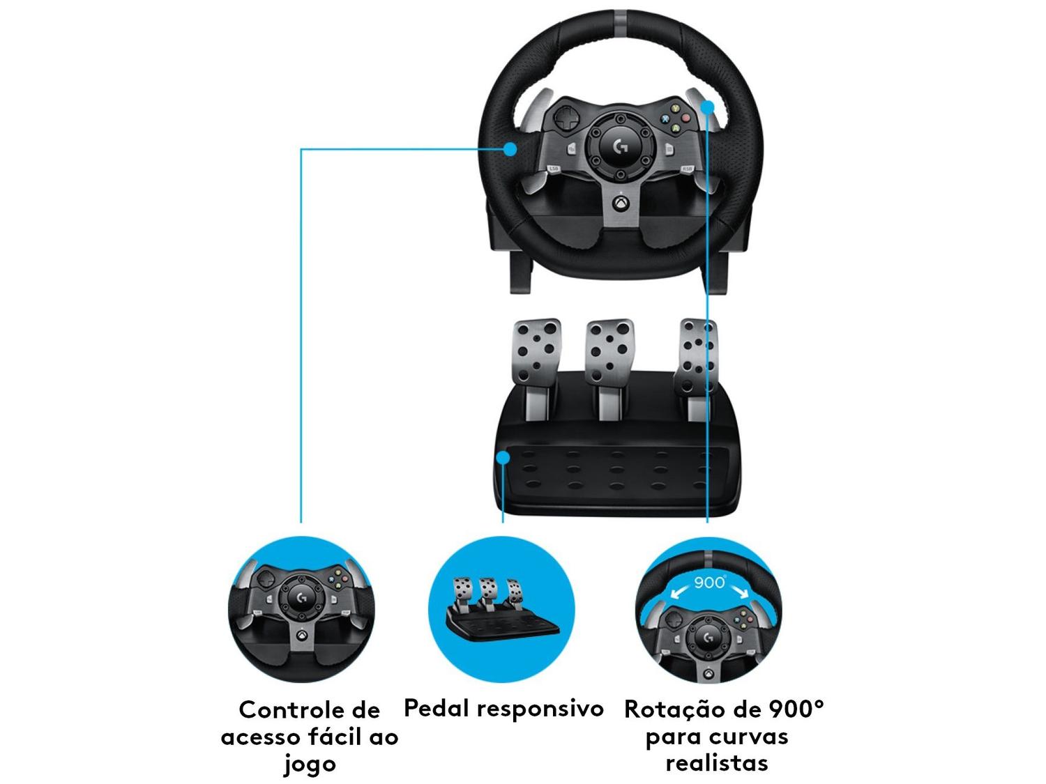 Volante para Xbox One e PC Logitech