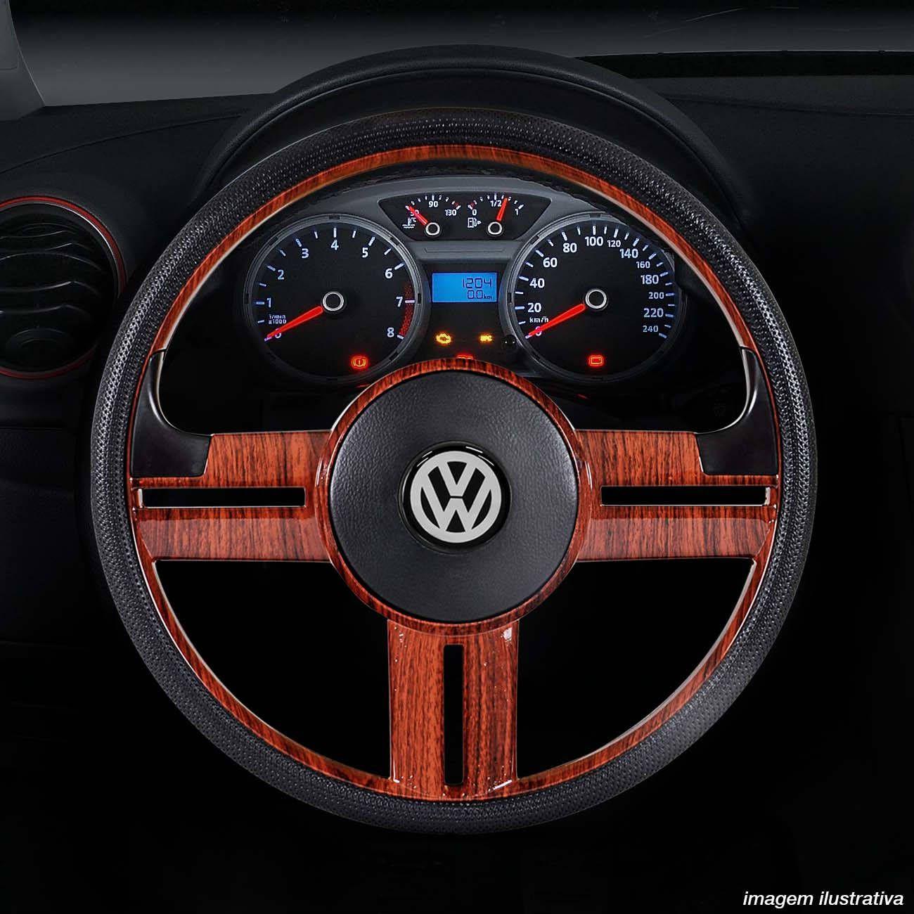 Volante Rallye Slim Madeira Cubo Gol Parati Saveiro Golf ...