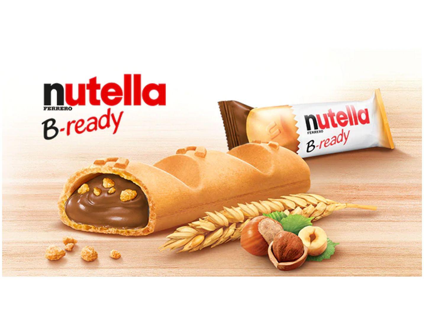 Wafer Snack Avelã Nutella Ferrero B-ready 22g