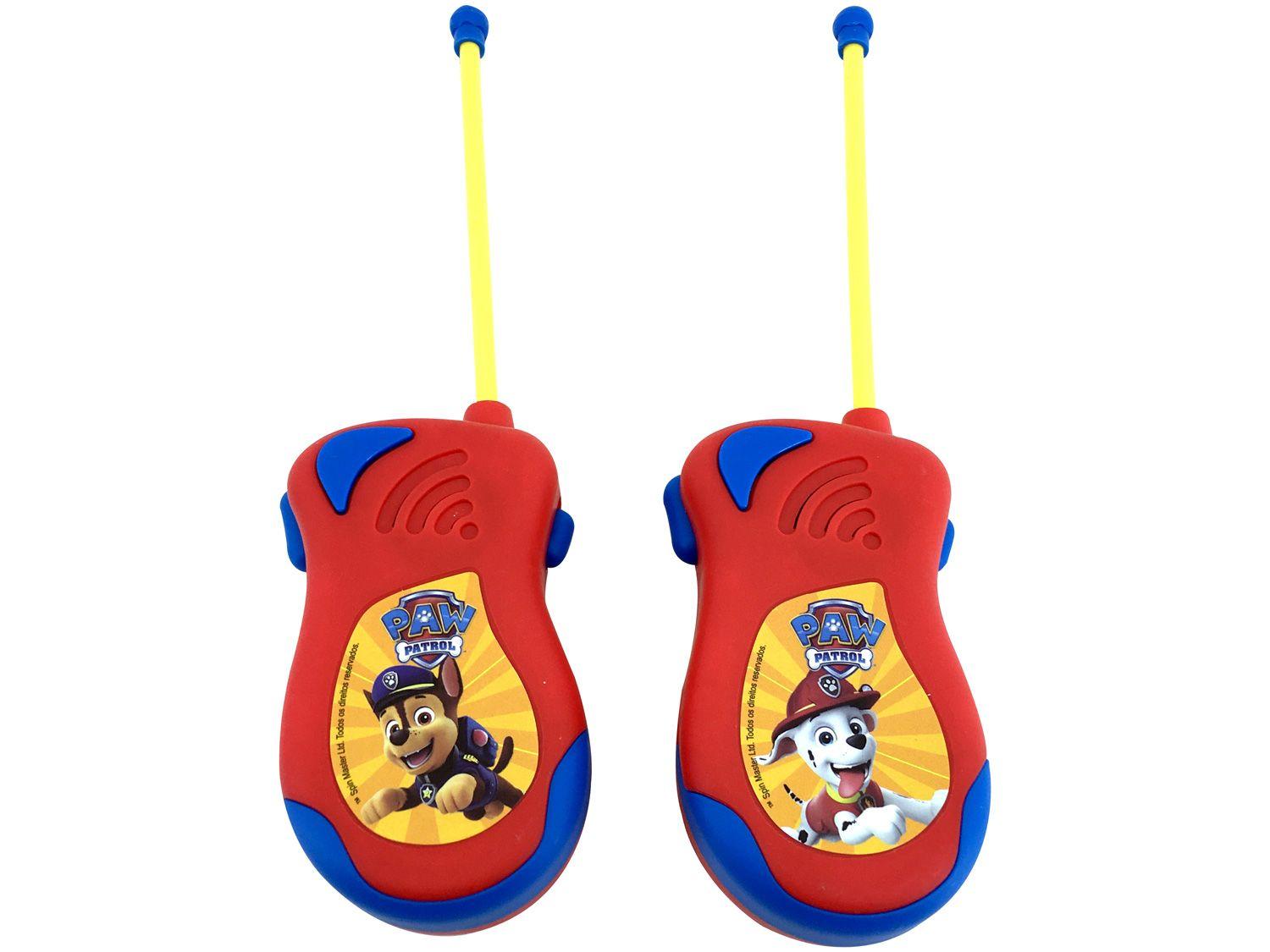 Walkie Talkie Infantil Paw Patrol Candide