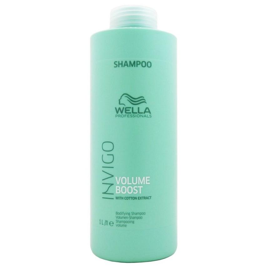 Wella Professionals Invigo Volume Boost Shampoo 1 Litro Shampoo Magazine Luiza 8149