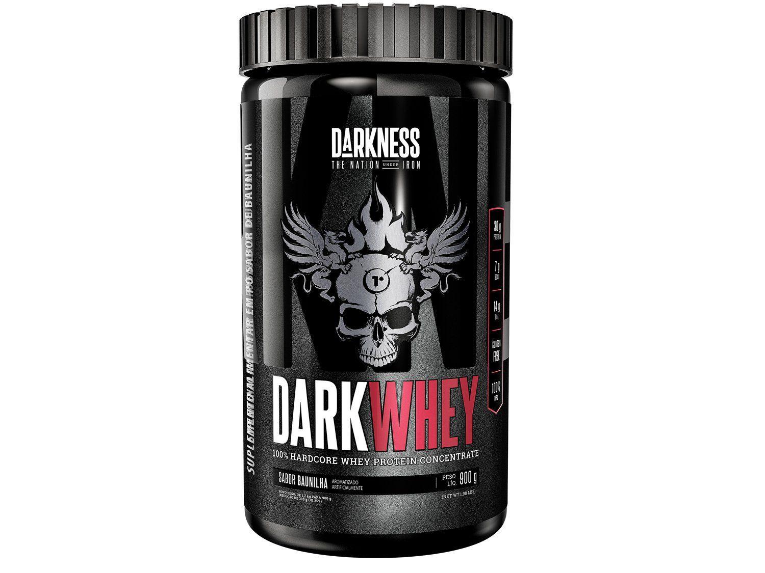 Whey Protein Concentrado Darkness Dark Whey Baunilha 900g
