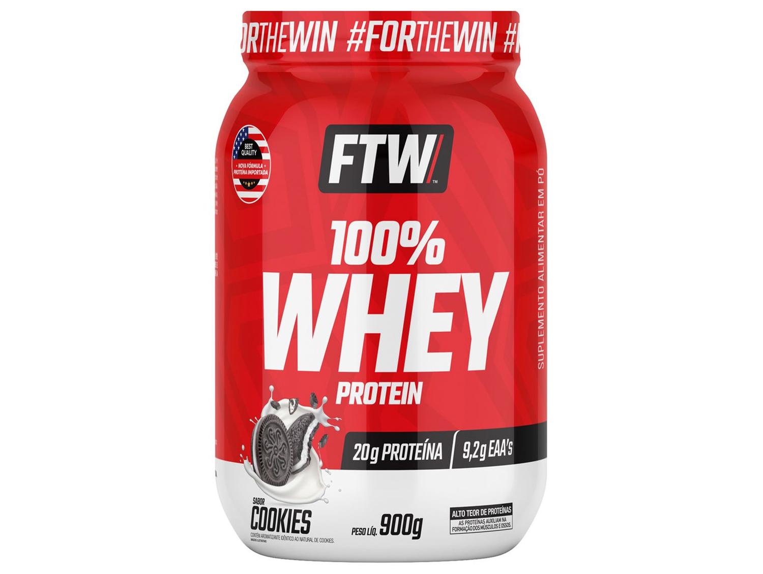 Whey Protein Concentrado FTW 100% Whey Cookies 900g