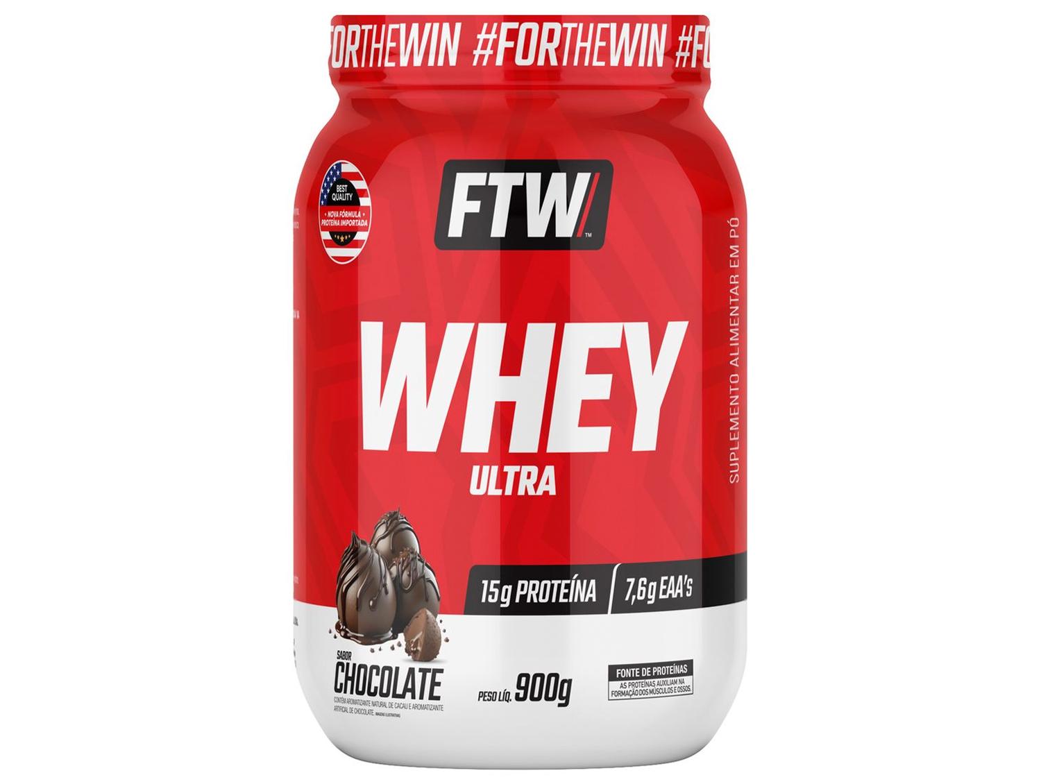 Whey Protein Concentrado FTW Ultra Chocolate 900g