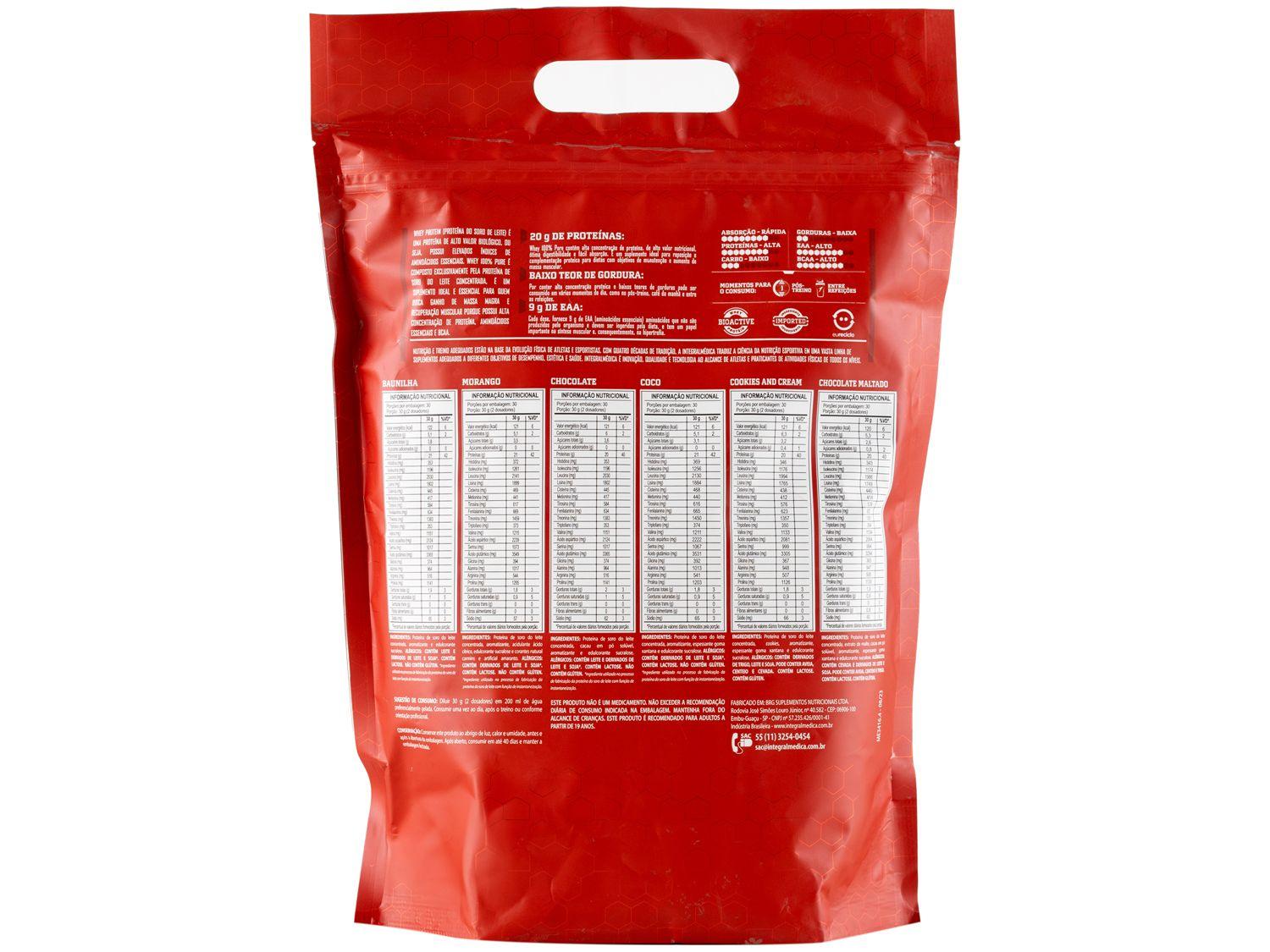 Whey Protein Concentrado Integralmédica 100% Pure