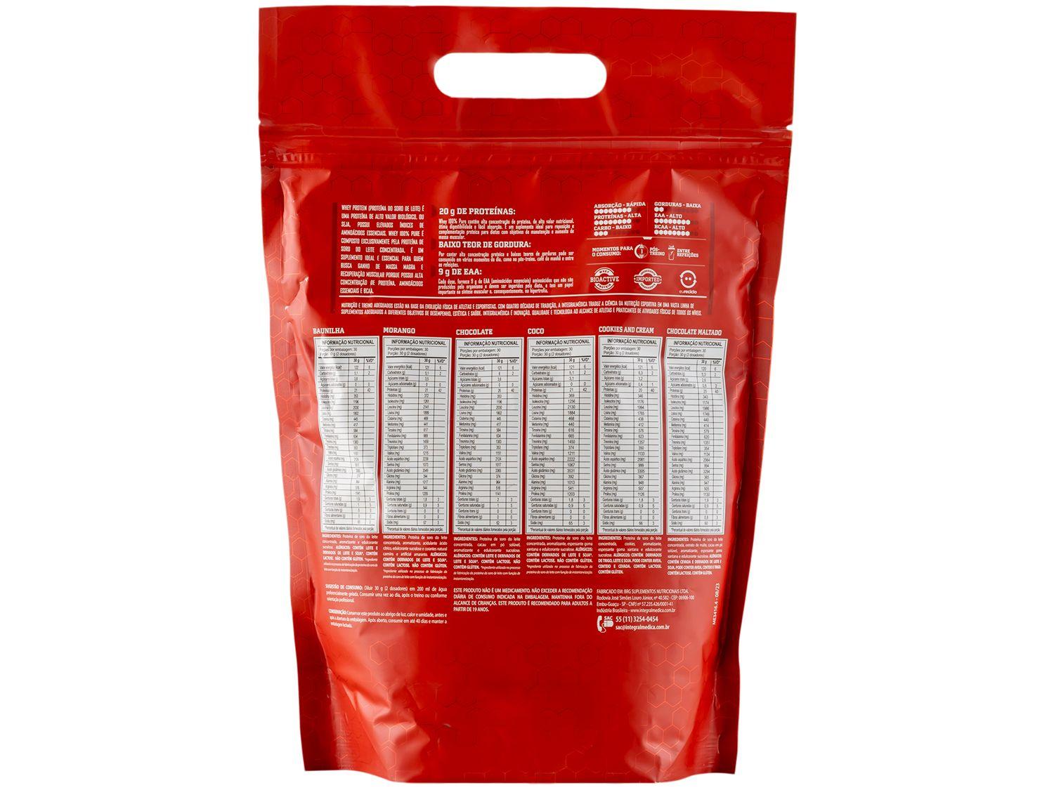 Whey Protein Concentrado Integralmédica 100% Pure